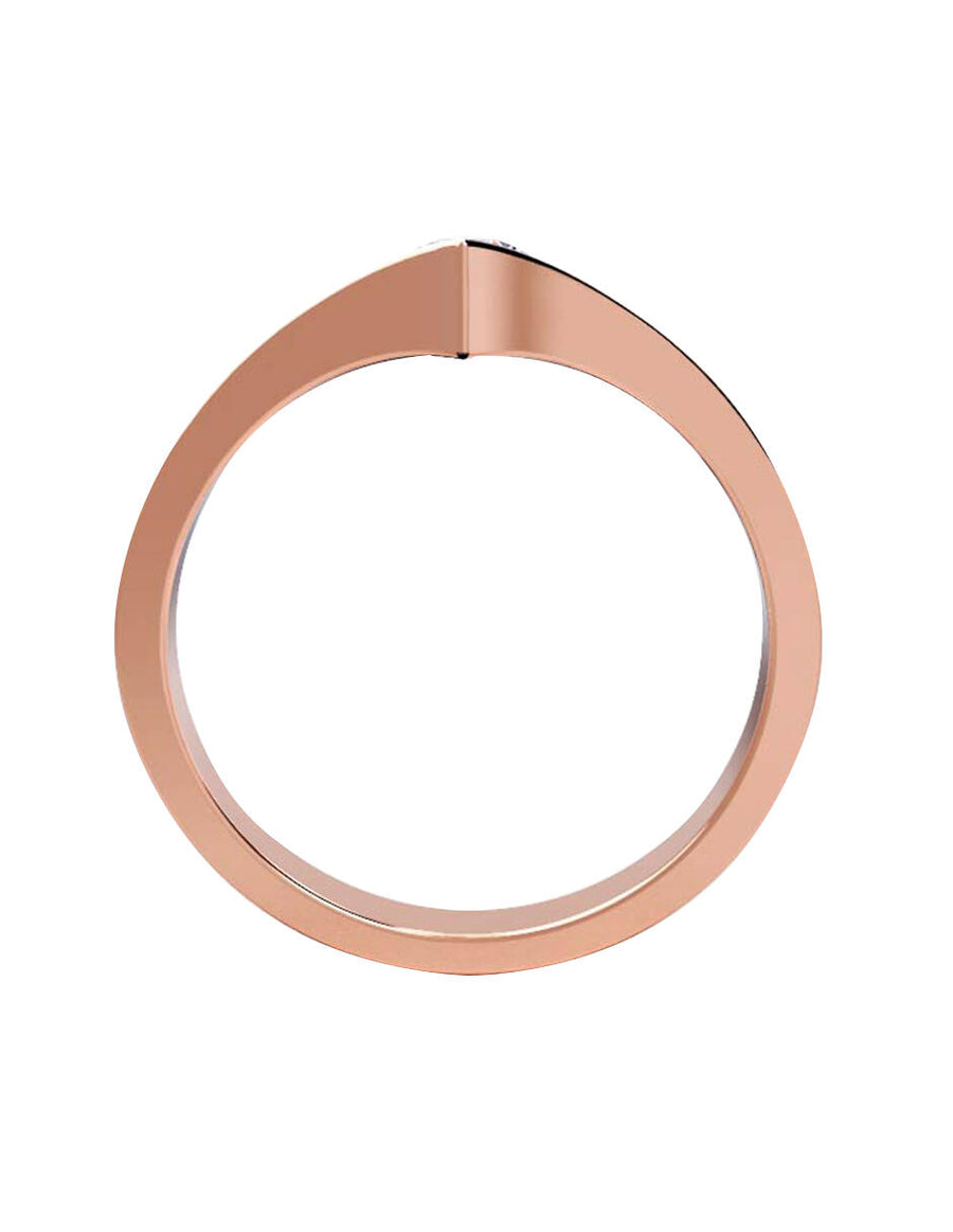ANILLO DE ORO CON CIRCONIA