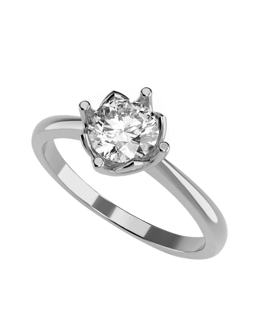 ANILLO DE ORO CON CIRCONIA