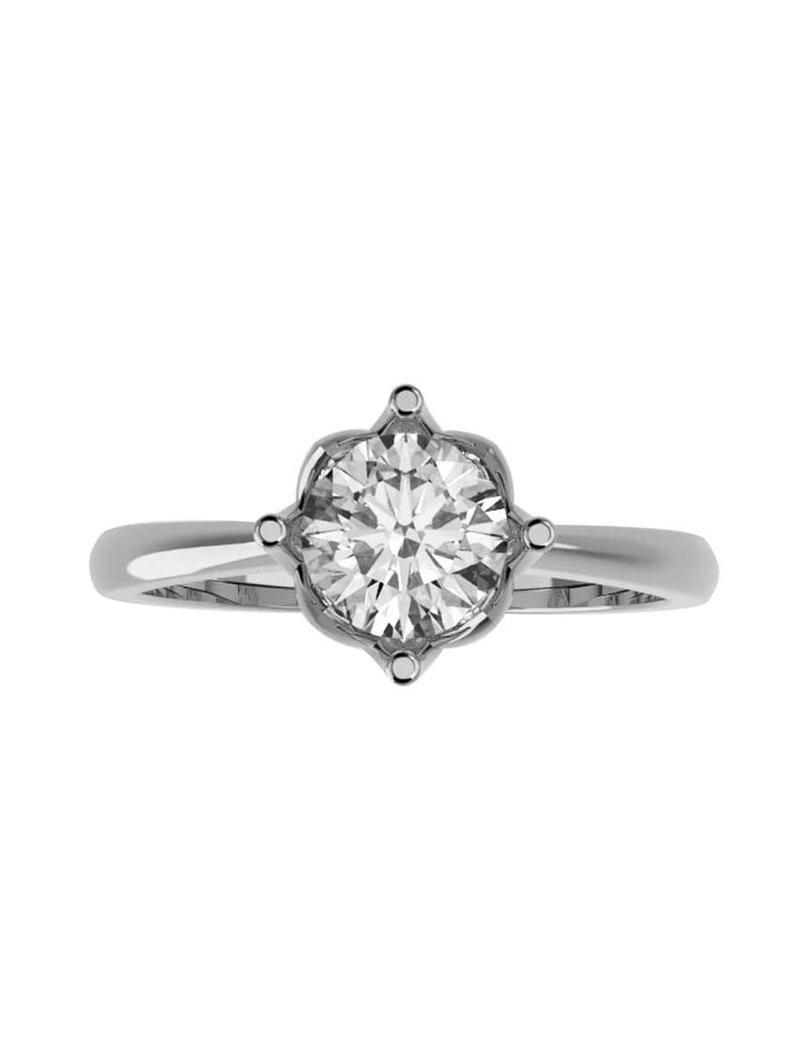ANILLO DE ORO CON CIRCONIA
