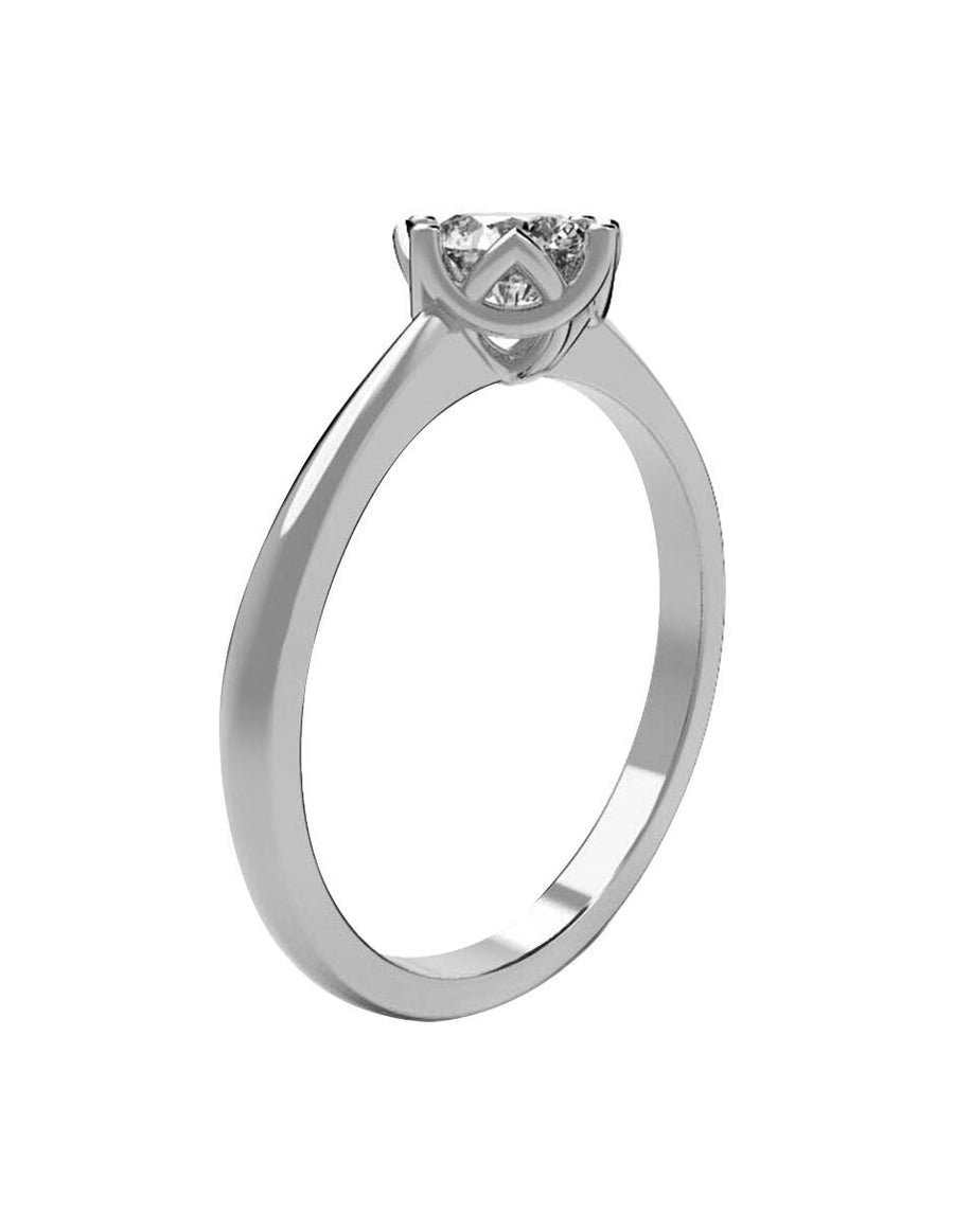 ANILLO DE ORO CON CIRCONIA