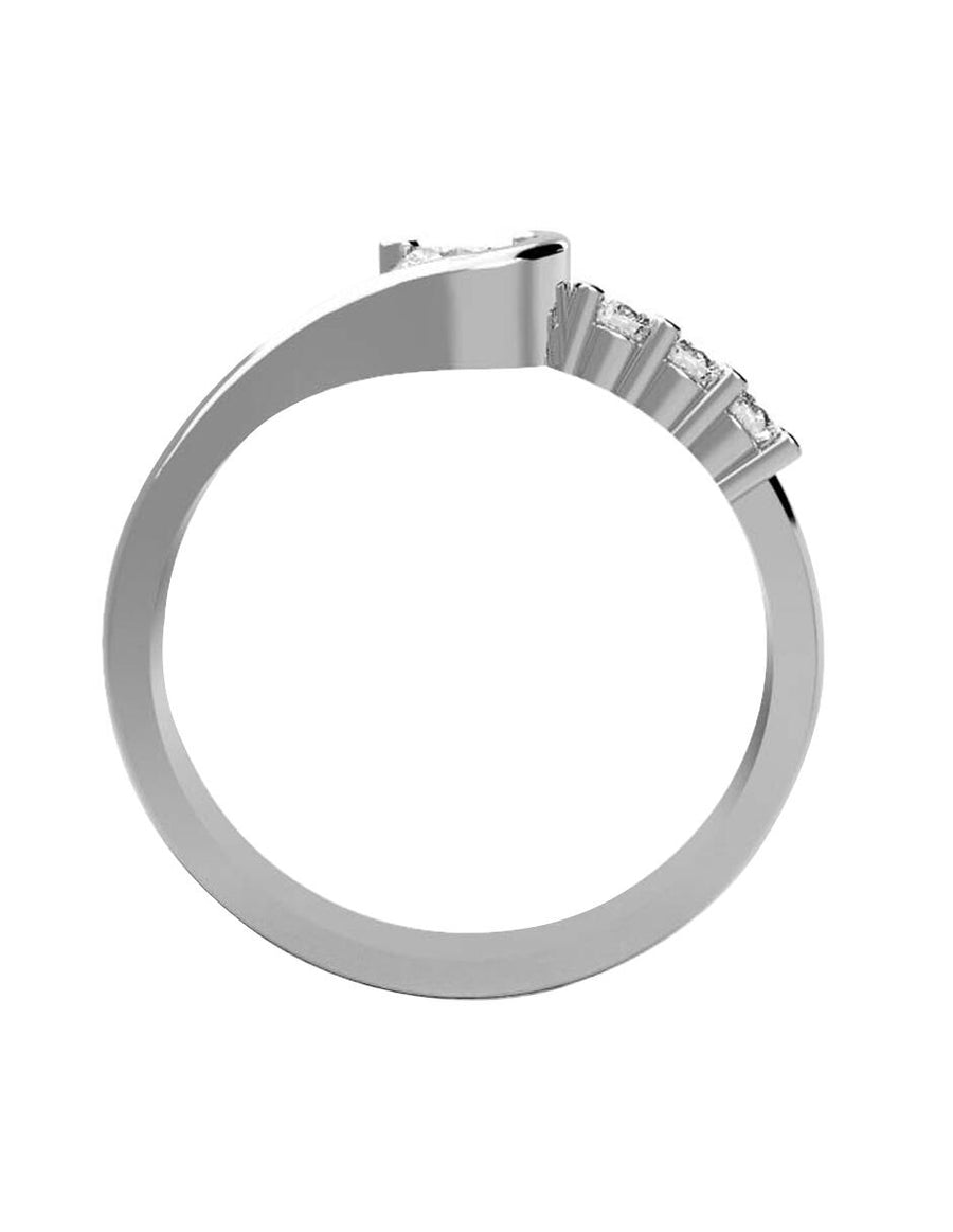 ANILLO DE ORO CON CIRCONIA