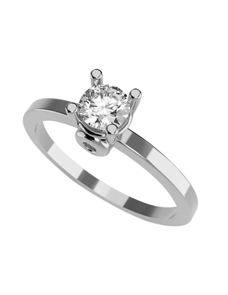 ANILLO DE ORO CON CIRCONIA