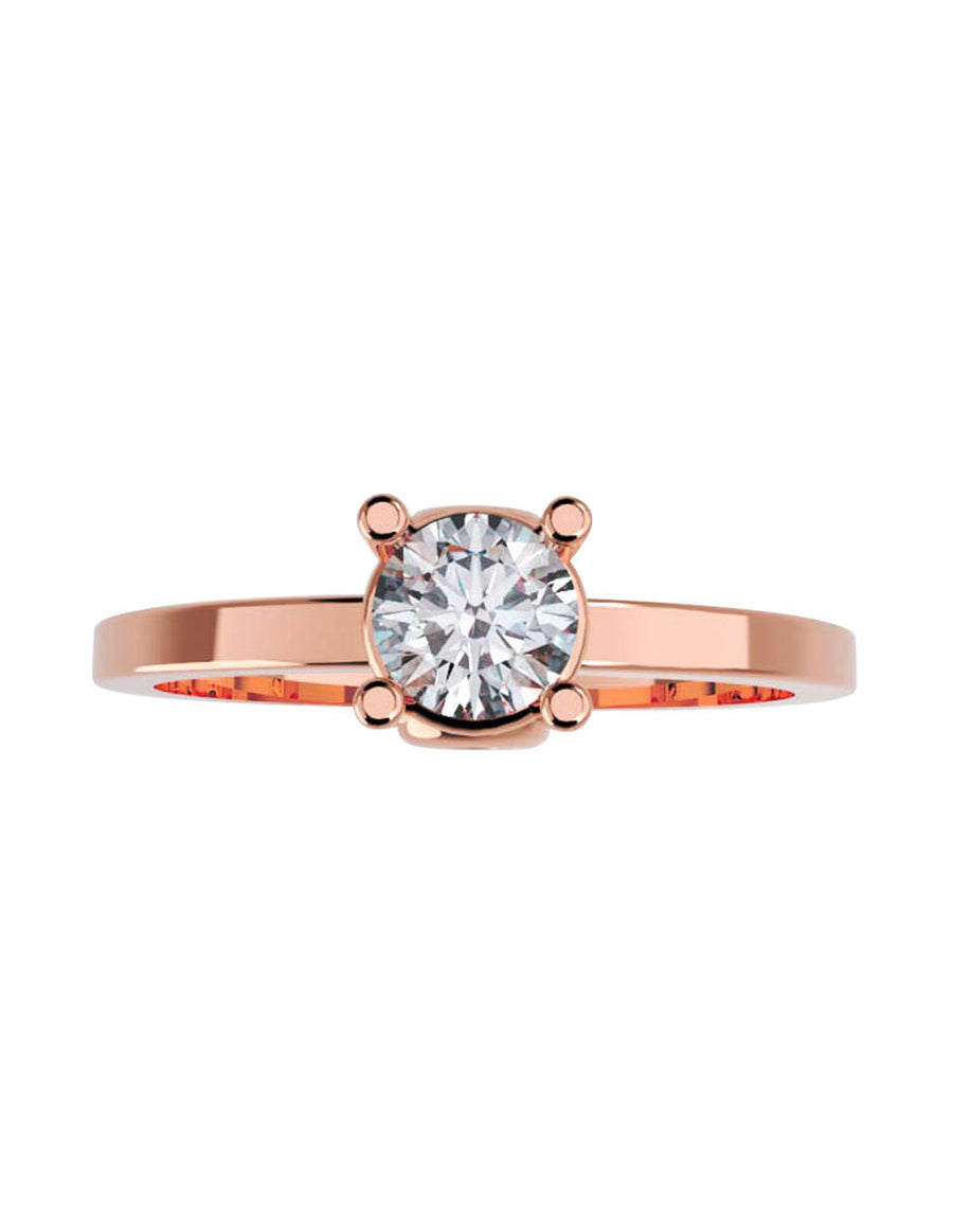 ANILLO DE ORO CON CIRCONIA