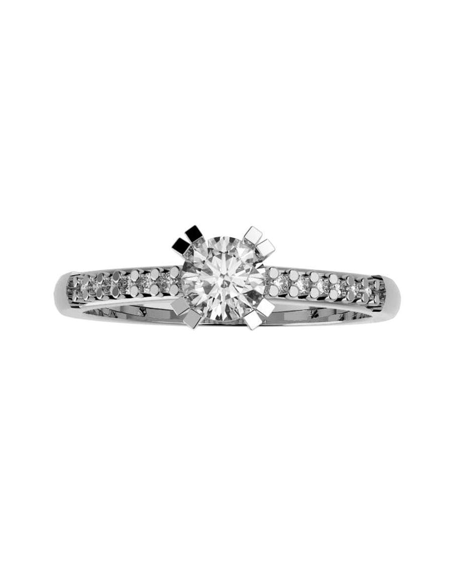 ANILLO DE ORO CON CIRCONIA