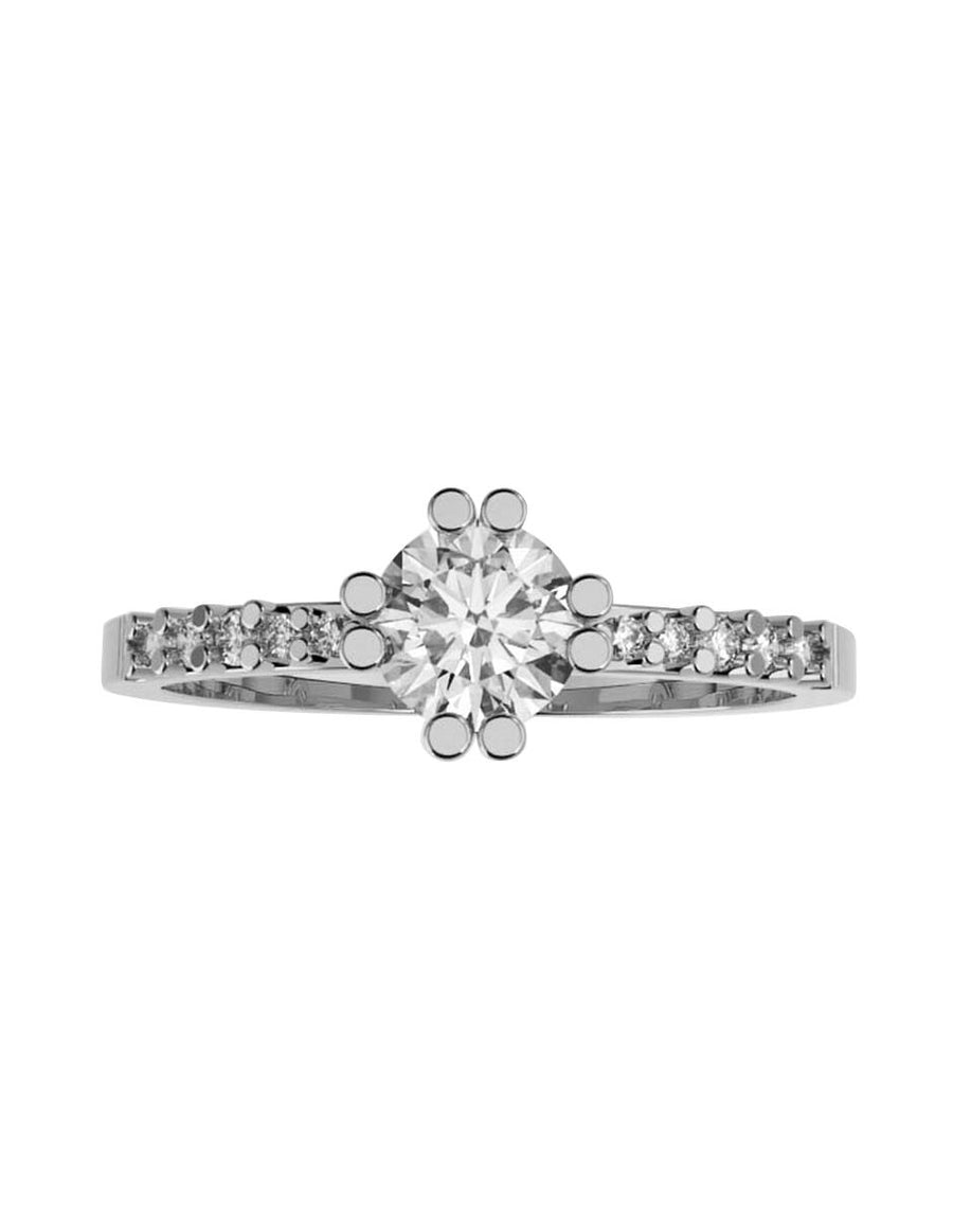 ANILLO DE ORO CON CIRCONIA