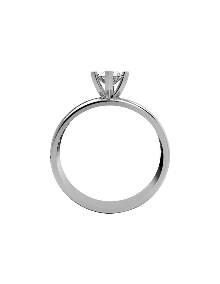 ANILLO DE ORO CON CIRCONIA