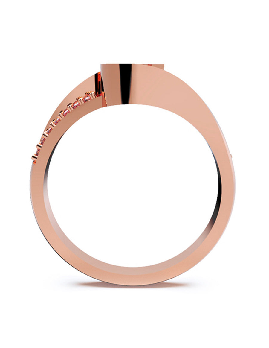 ANILLO DE ORO CON CIRCONIA