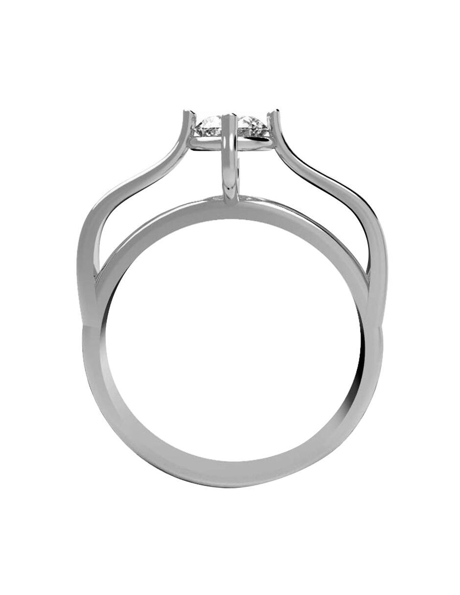 ANILLO DE ORO CON CIRCONIA