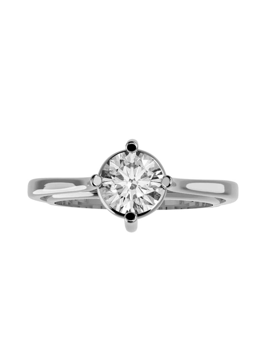 ANILLO DE ORO CON CIRCONIA