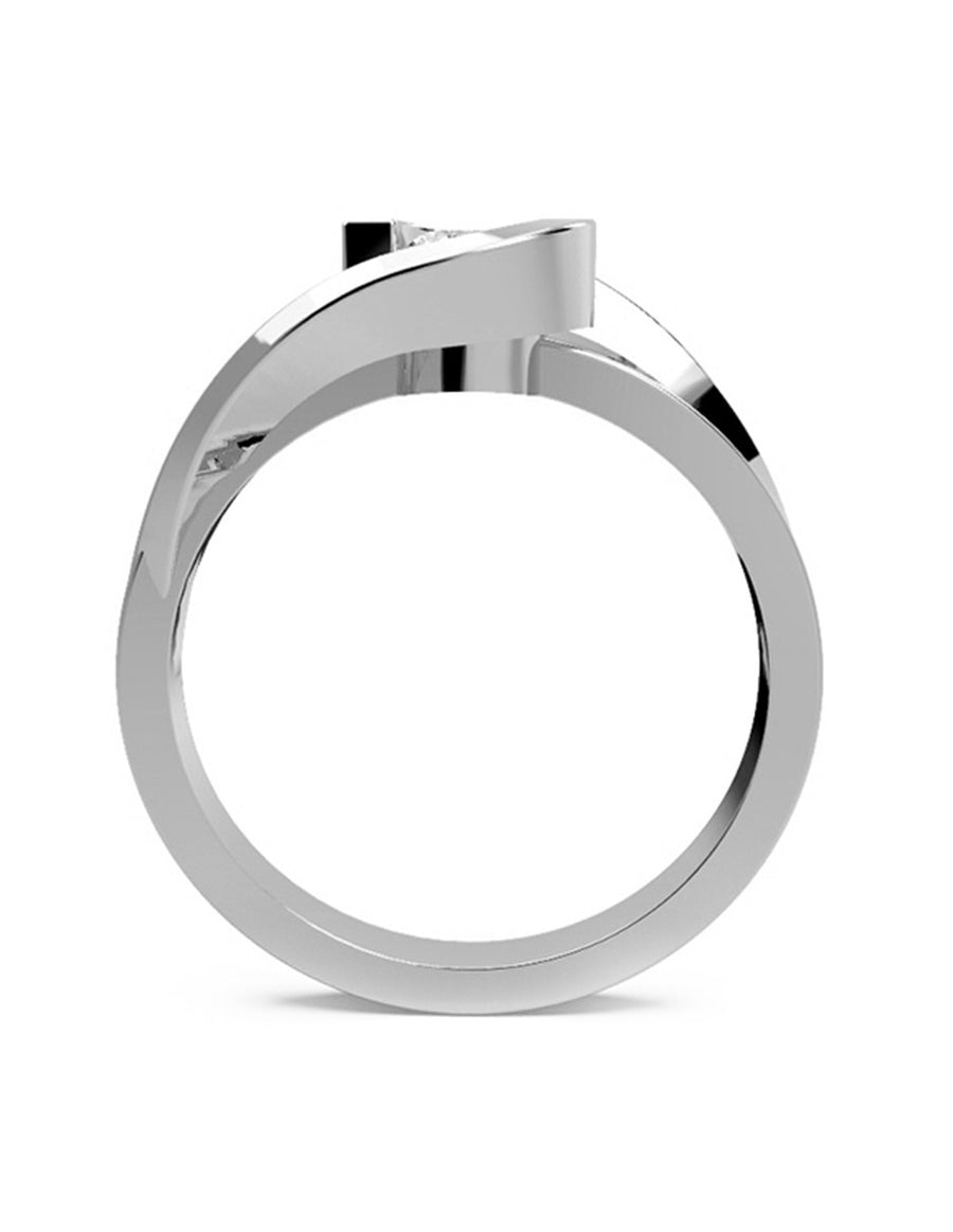 ANILLO DE ORO CON CIRCONIA