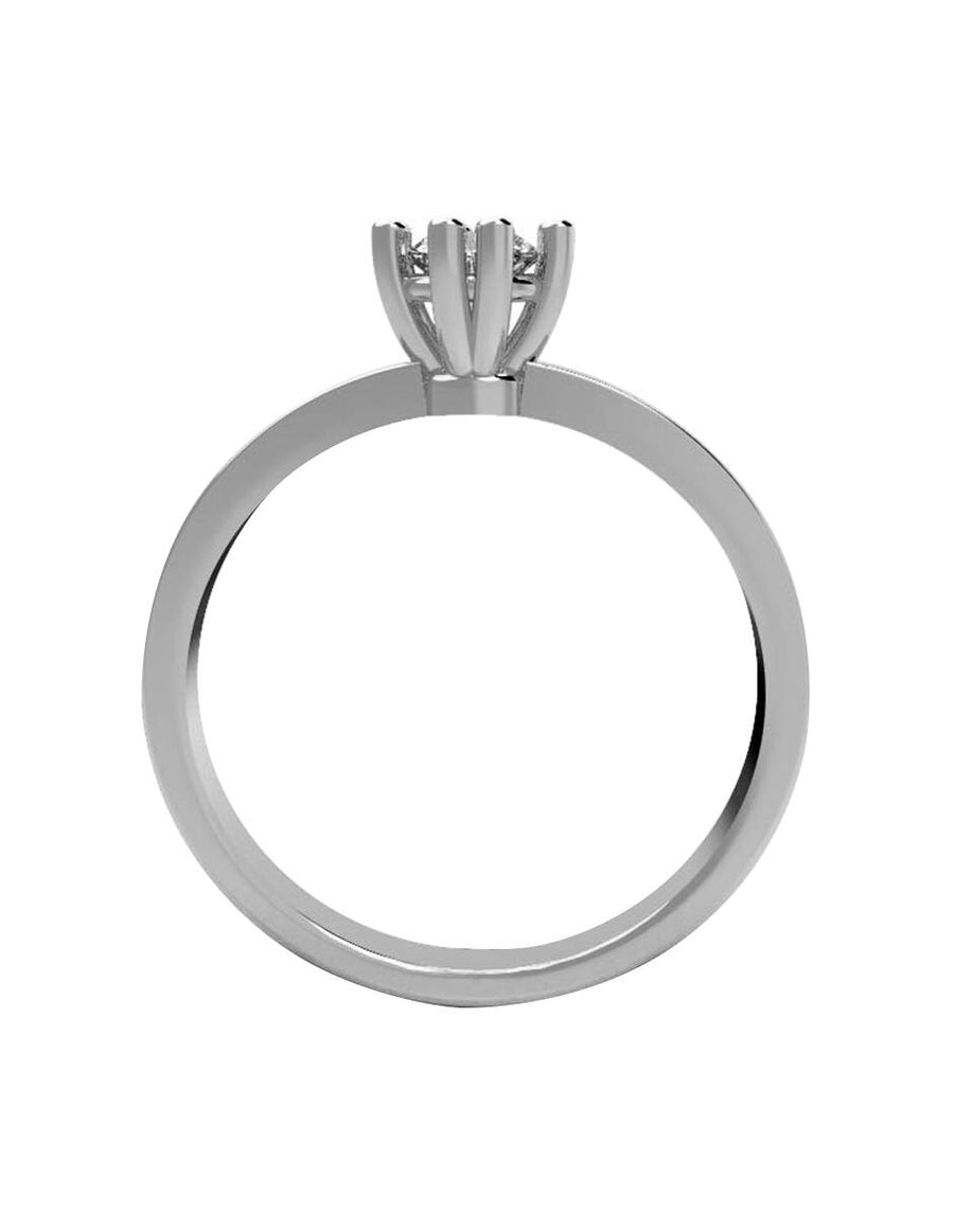 ANILLO DE ORO CON CIRCONIA
