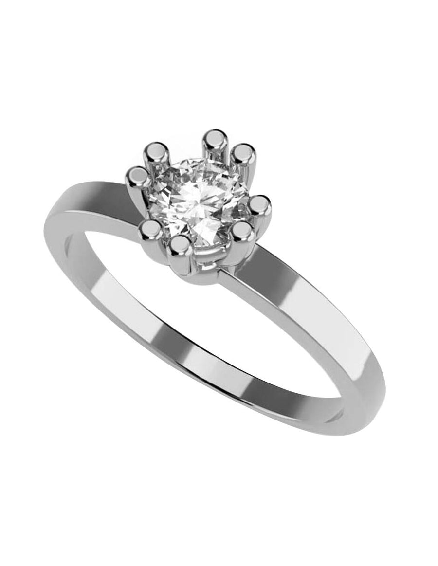 ANILLO DE ORO CON CIRCONIA