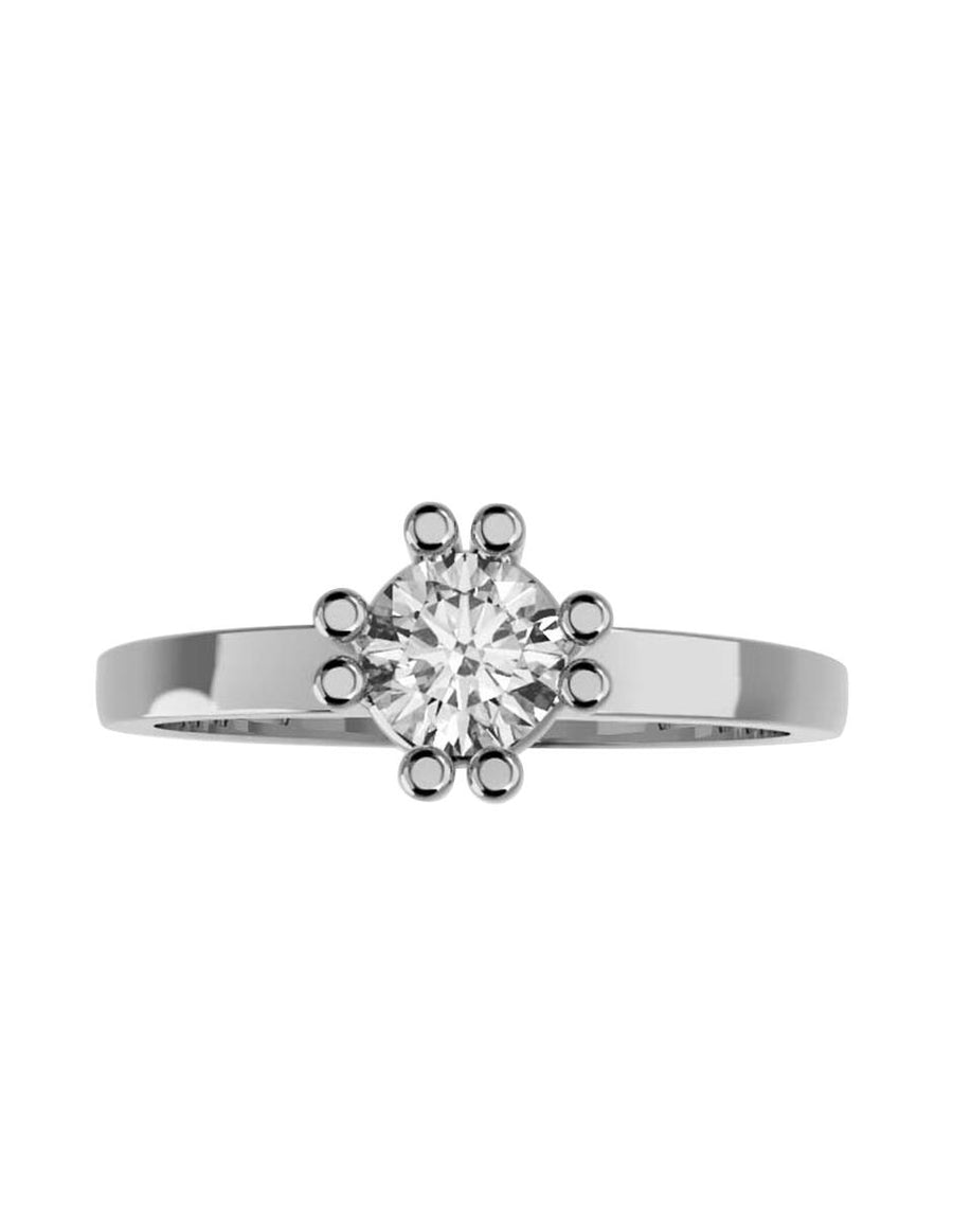 ANILLO DE ORO CON CIRCONIA