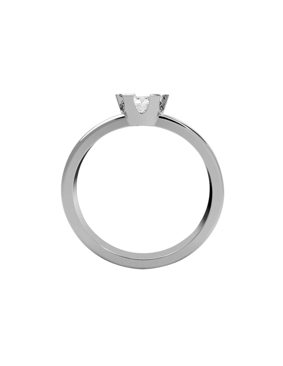 ANILLO DE ORO CON CIRCONIA