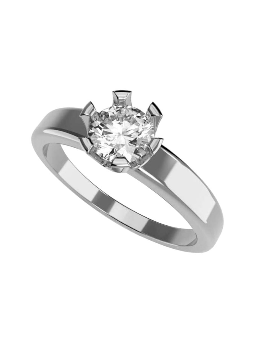 ANILLO DE ORO CON CIRCONIA