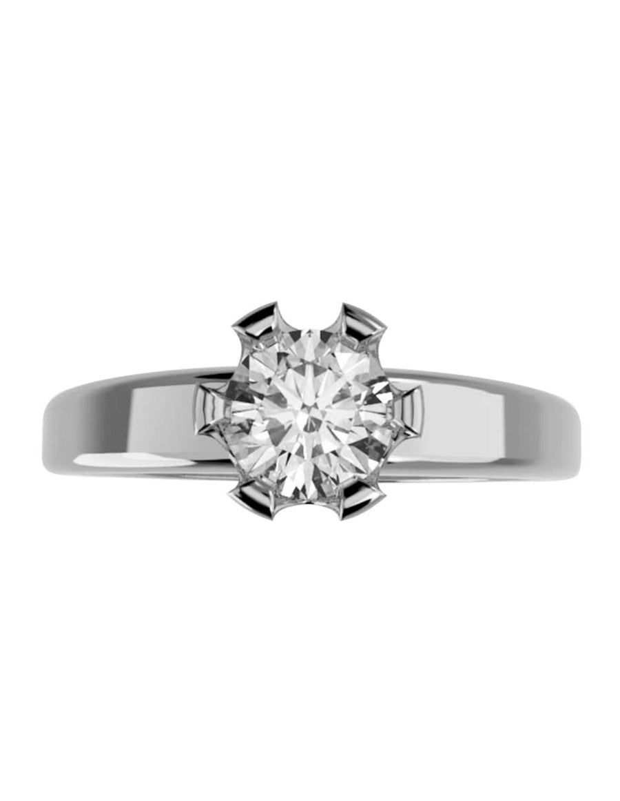 ANILLO DE ORO CON CIRCONIA