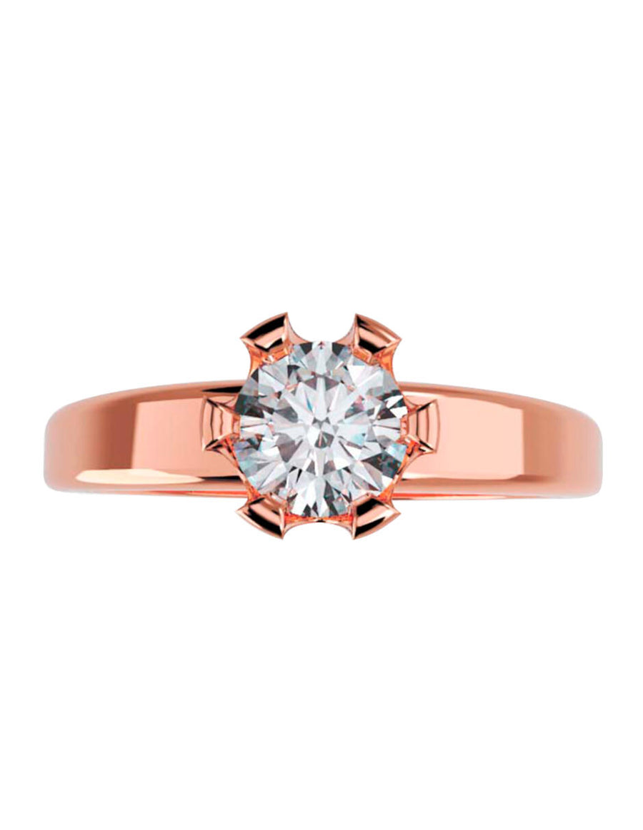 ANILLO DE ORO CON CIRCONIA