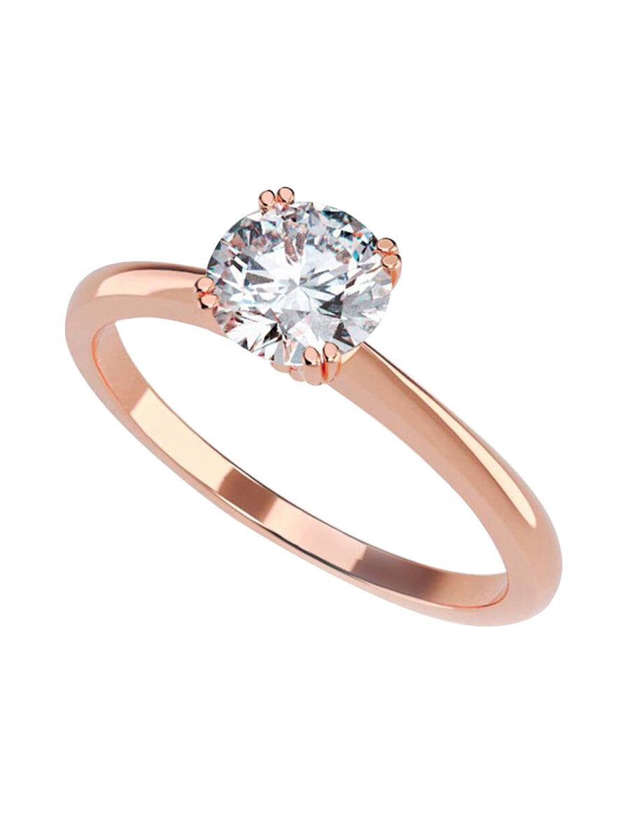 ANILLO DE ORO CON CIRCONIA