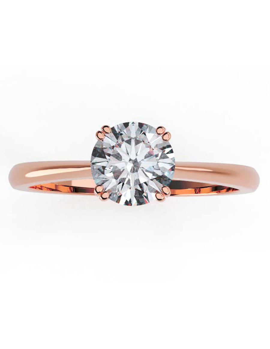 ANILLO DE ORO CON CIRCONIA