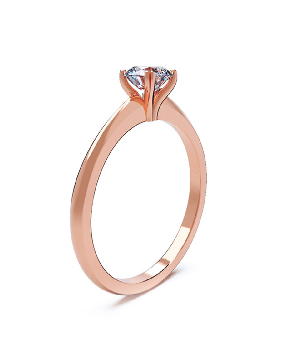 ANILLO DE ORO CON CIRCONIA