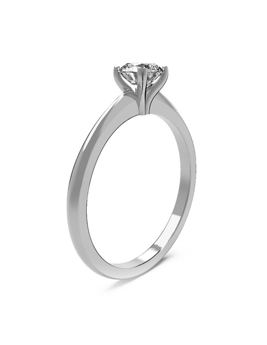 ANILLO DE ORO CON CIRCONIA
