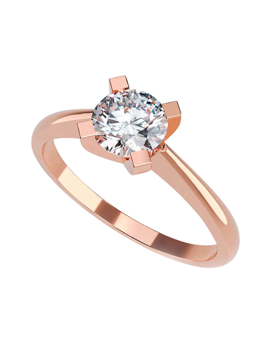 ANILLO DE ORO CON CIRCONIA