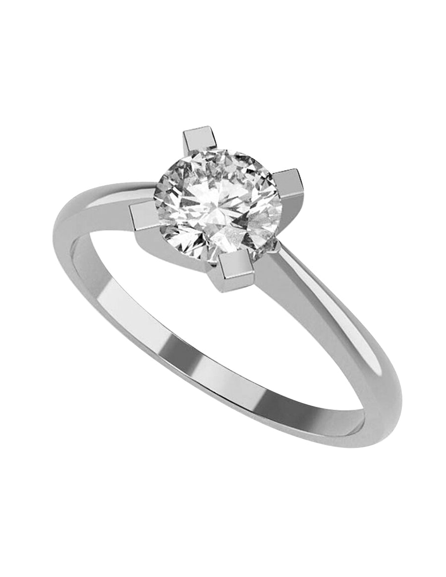 ANILLO DE ORO CON CIRCONIA