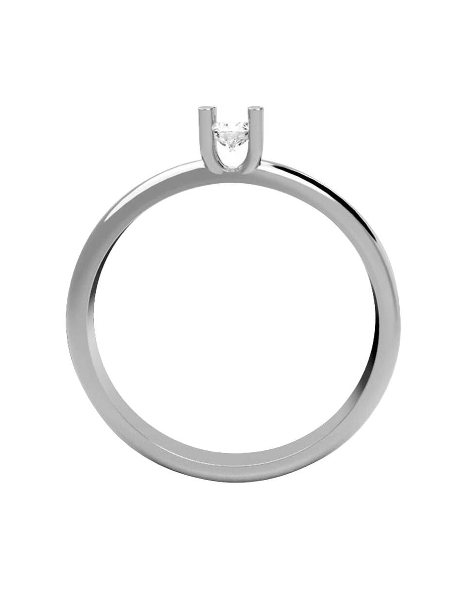 ANILLO DE ORO CON CIRCONIA