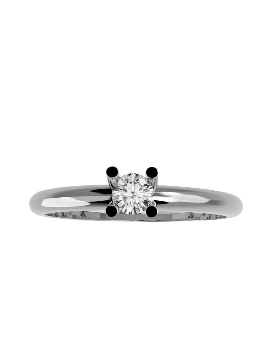 ANILLO DE ORO CON CIRCONIA