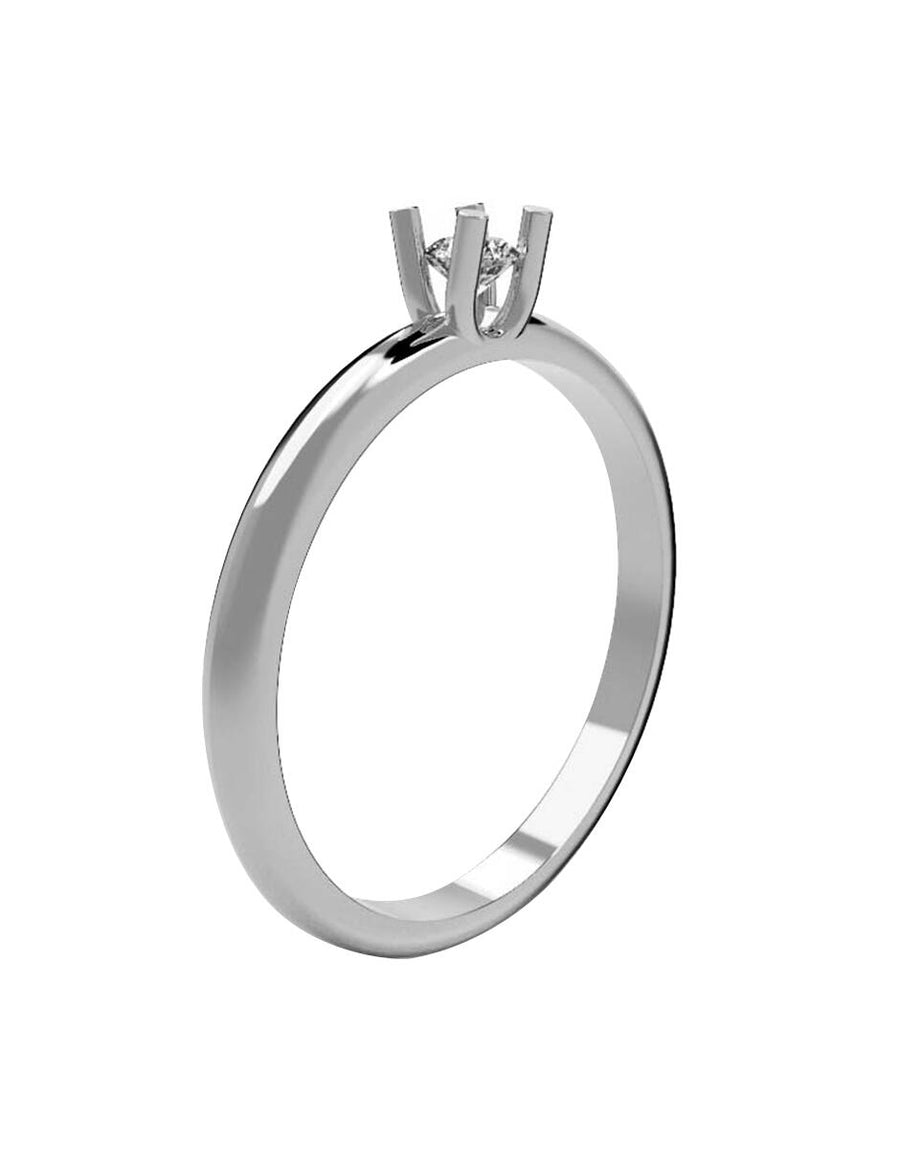 ANILLO DE ORO CON CIRCONIA