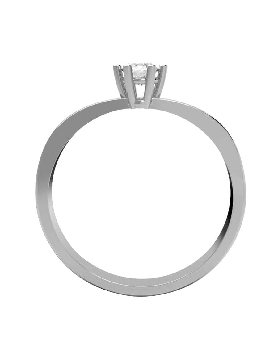 ANILLO DE ORO CON CIRCONIA