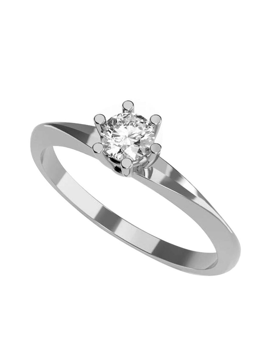 ANILLO DE ORO CON CIRCONIA