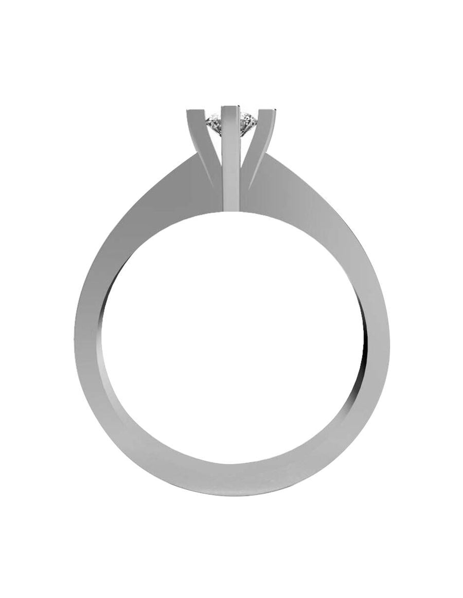 ANILLO DE ORO CON CIRCONIA