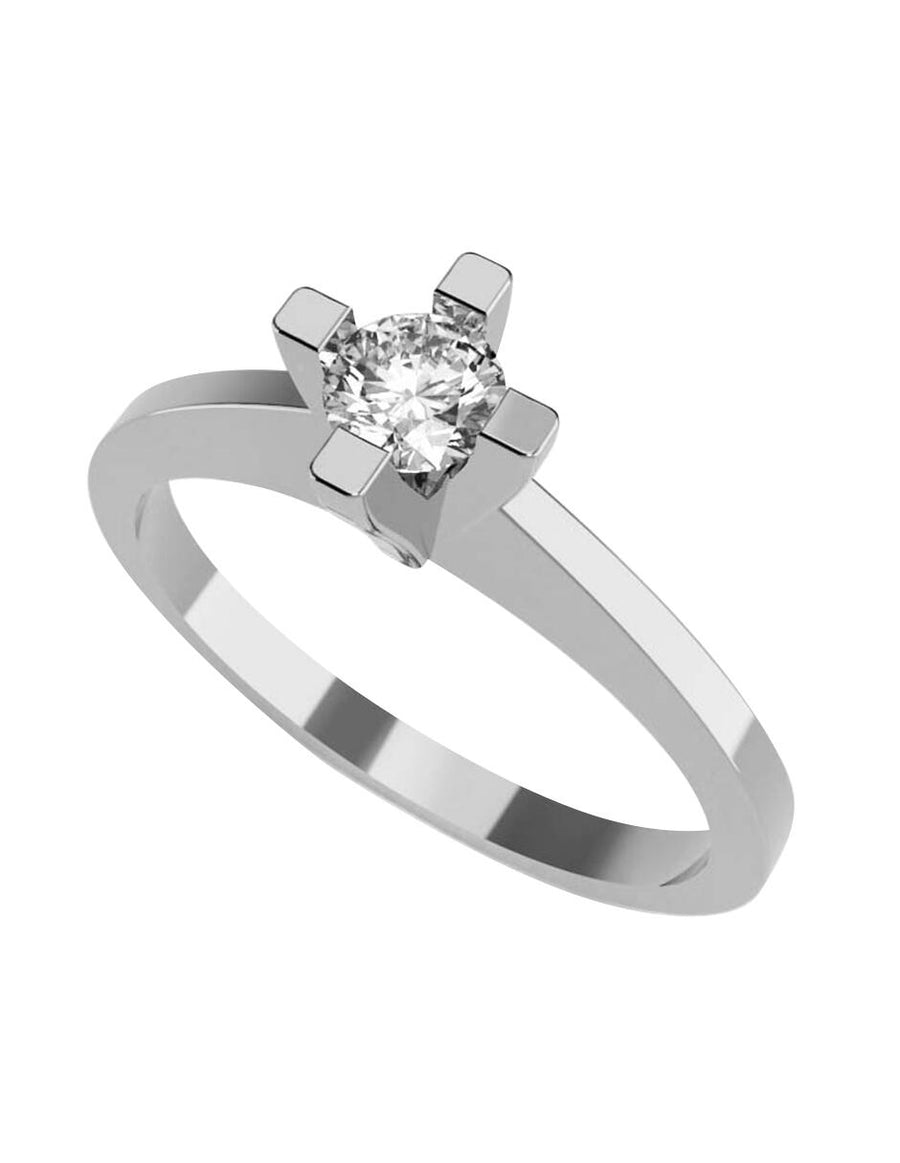 ANILLO DE ORO CON CIRCONIA