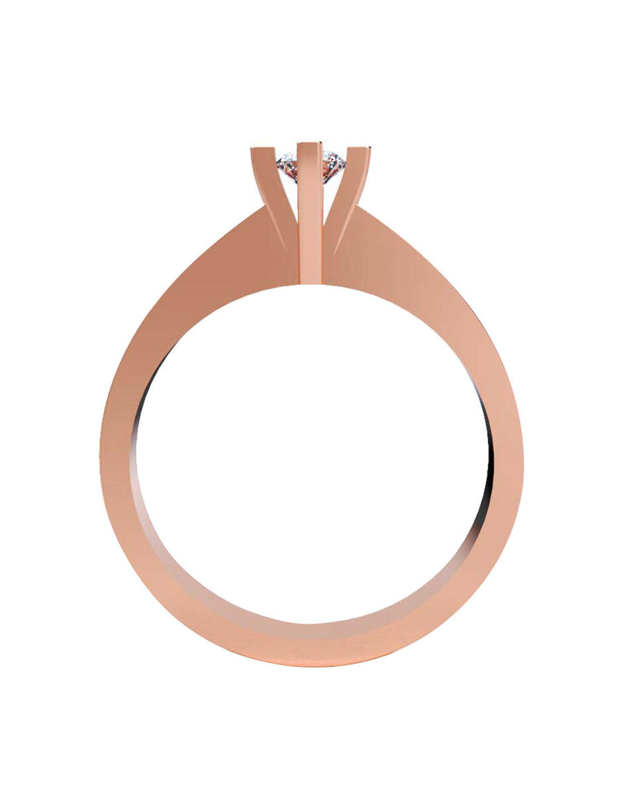 ANILLO DE ORO CON CIRCONIA