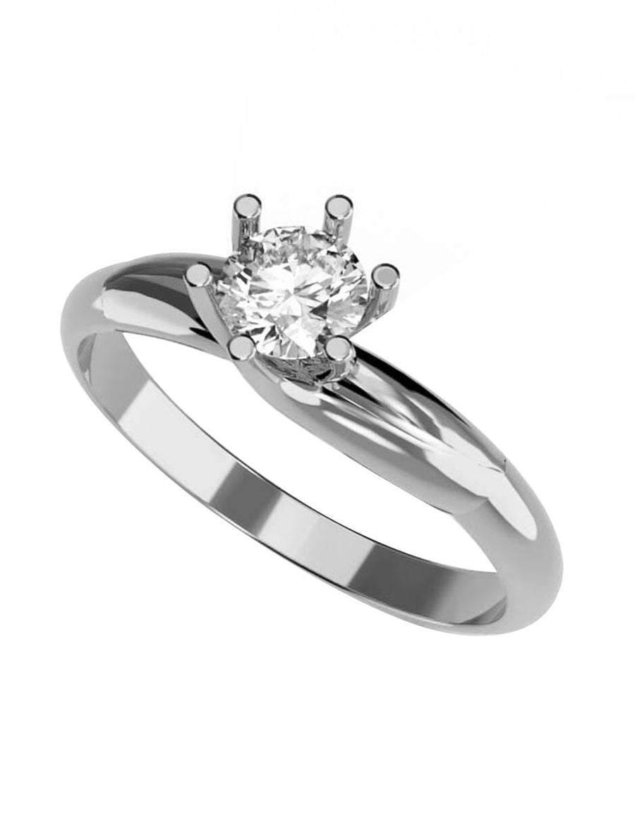 ANILLO DE ORO CON CIRCONIA