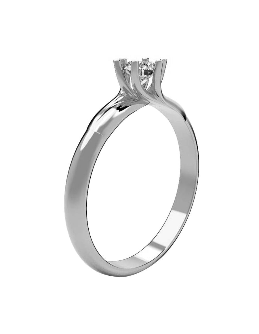 ANILLO DE ORO CON CIRCONIA