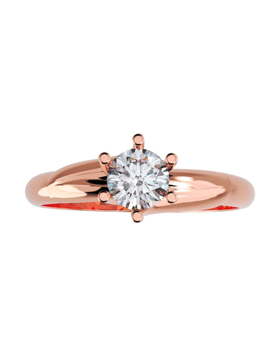 ANILLO DE ORO CON CIRCONIA