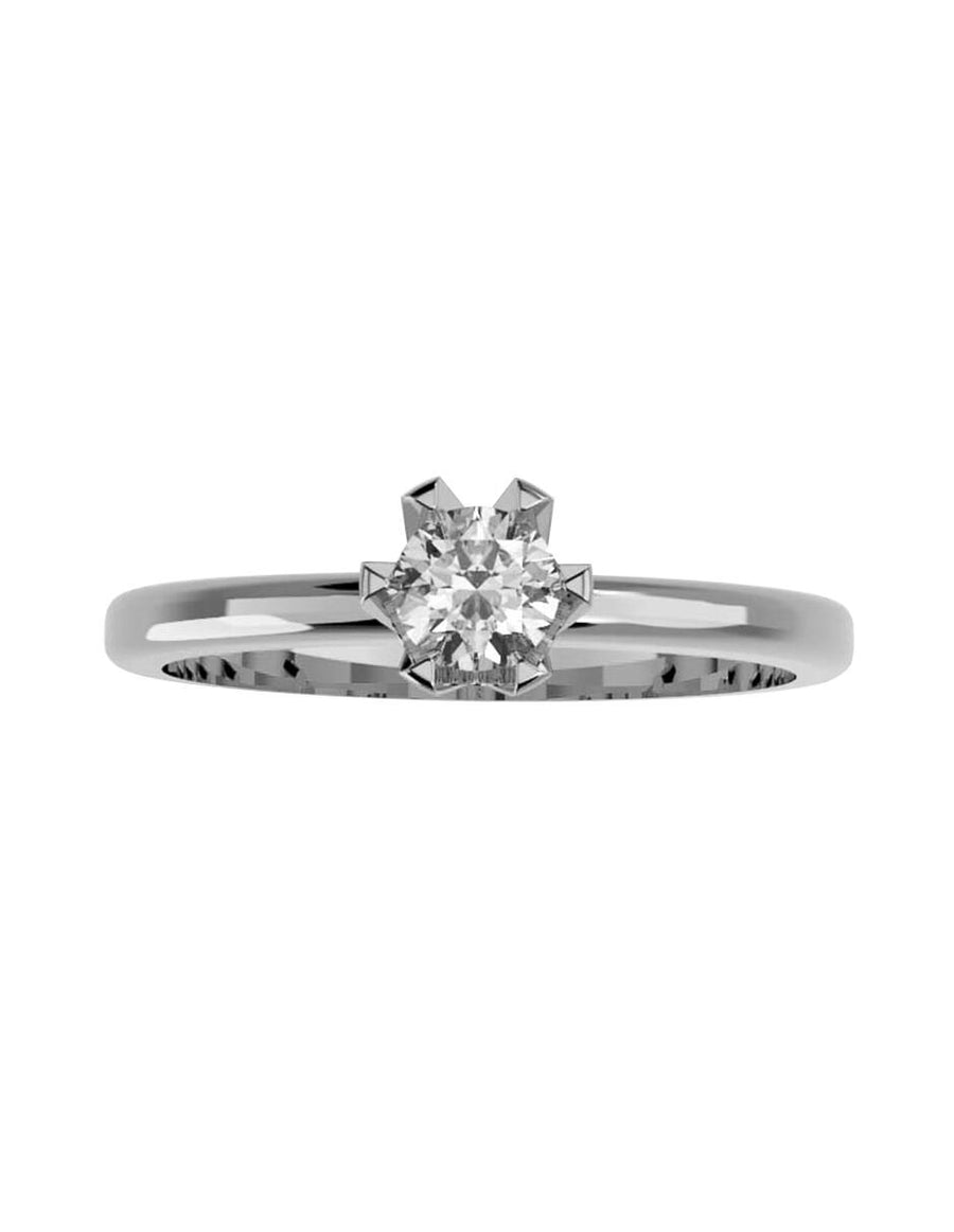ANILLO DE ORO CON CIRCONIA
