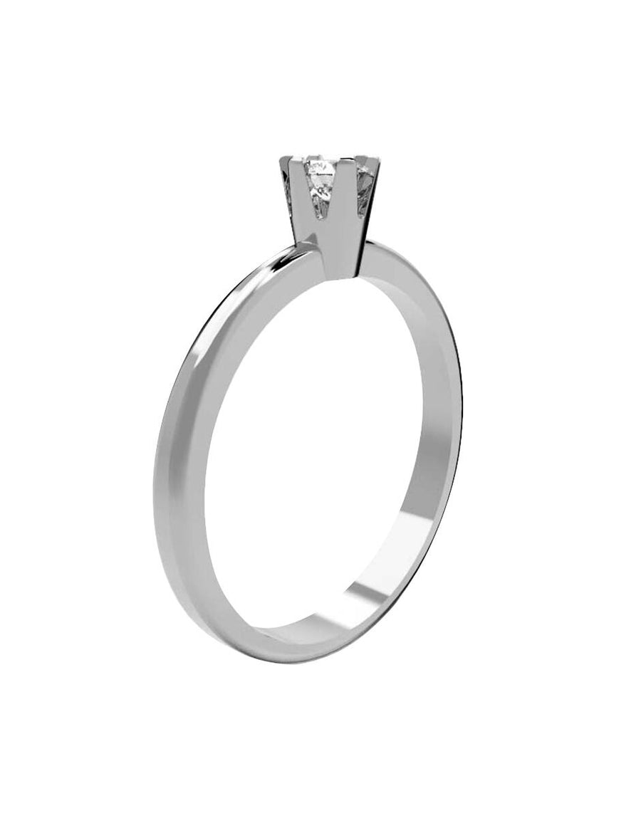 ANILLO DE ORO CON CIRCONIA