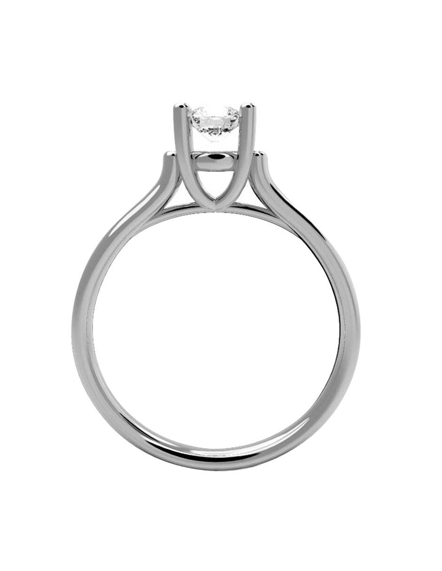ANILLO DE ORO CON CIRCONIA