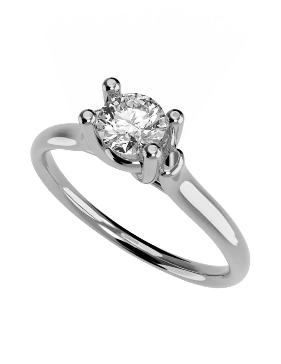 ANILLO DE ORO CON CIRCONIA