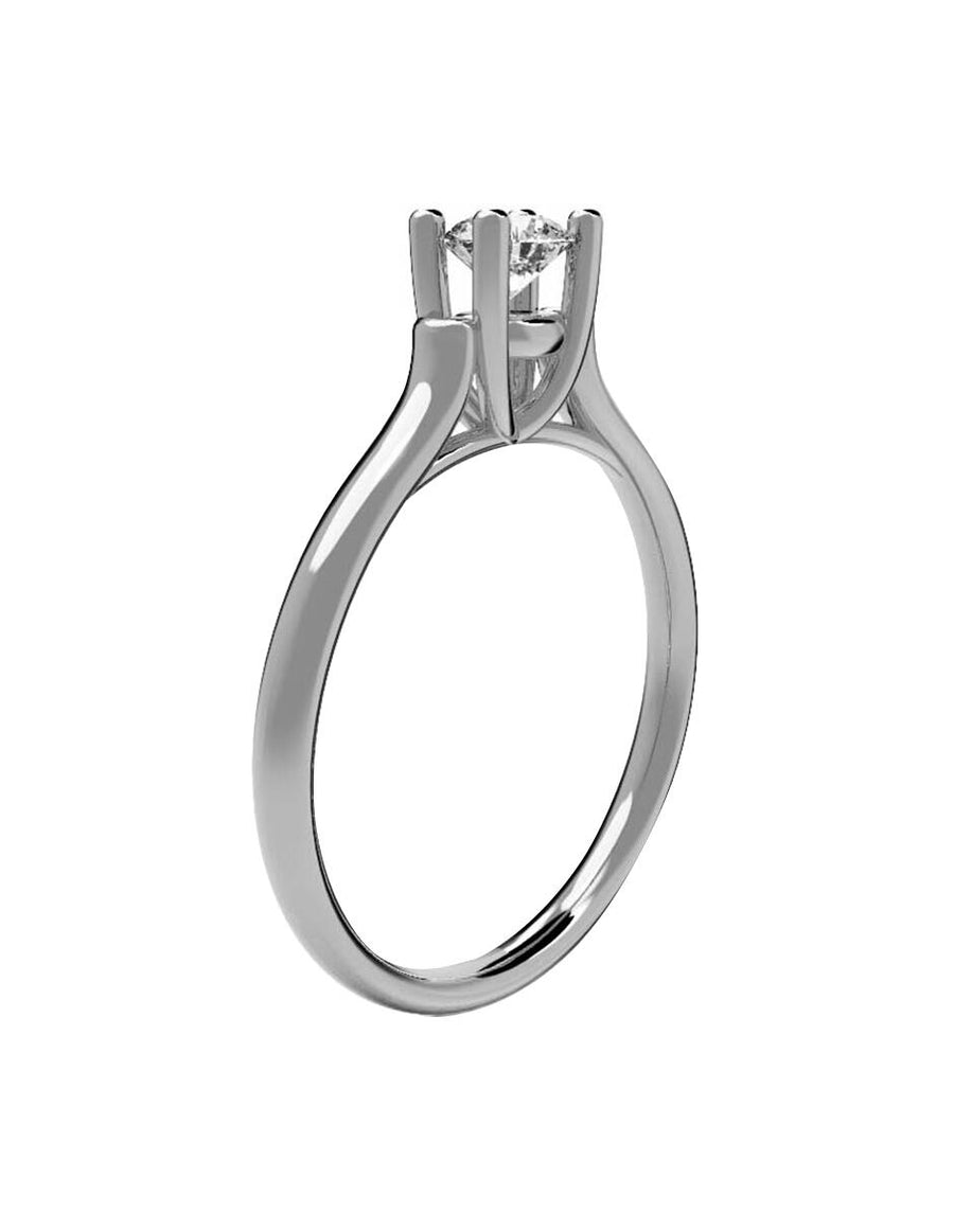ANILLO DE ORO CON CIRCONIA