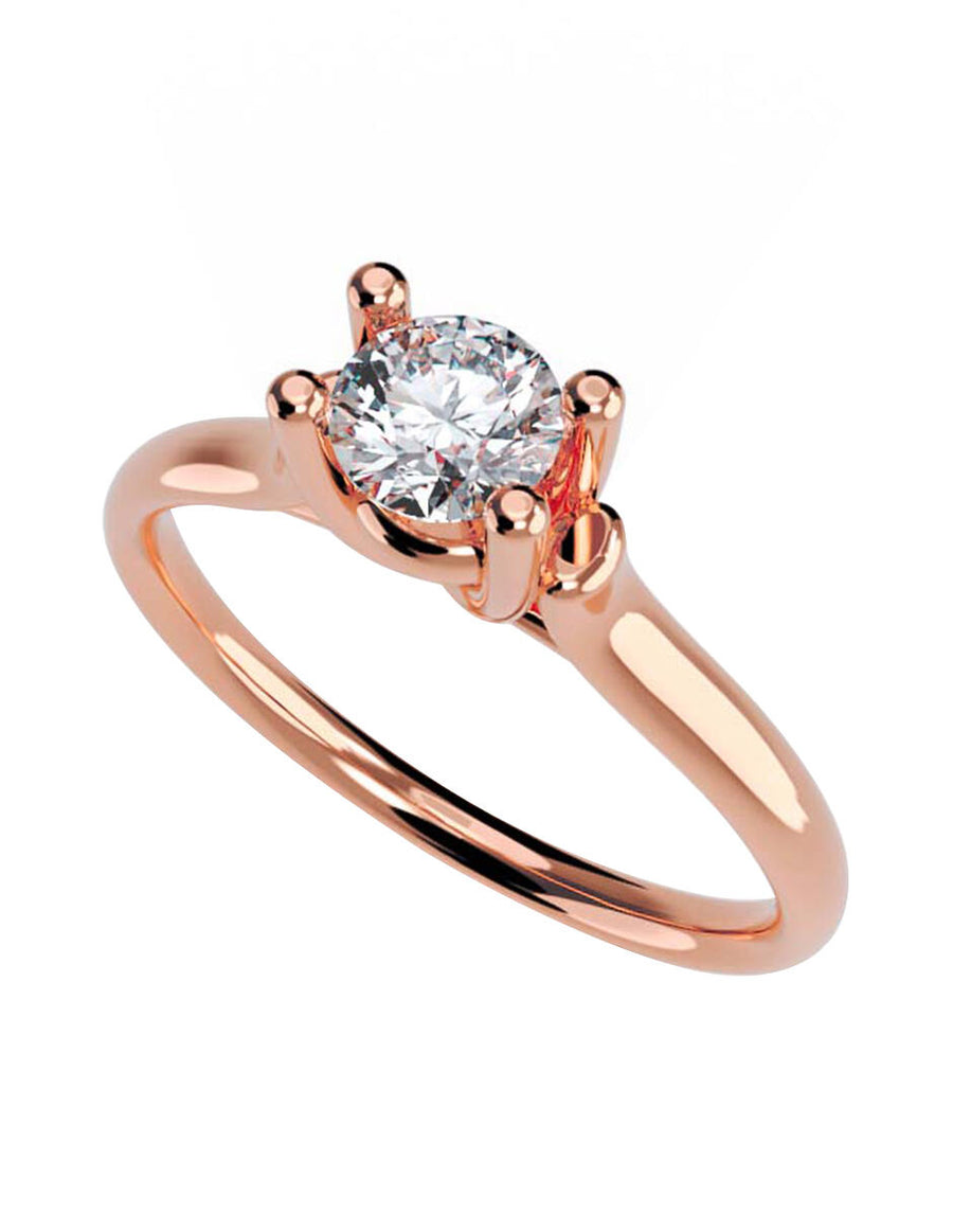 ANILLO DE ORO CON CIRCONIA