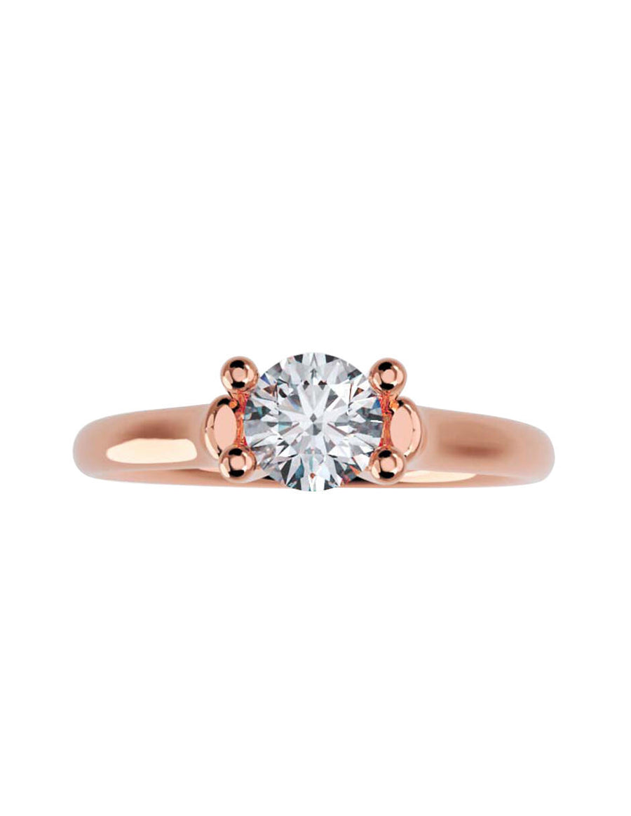 ANILLO DE ORO CON CIRCONIA
