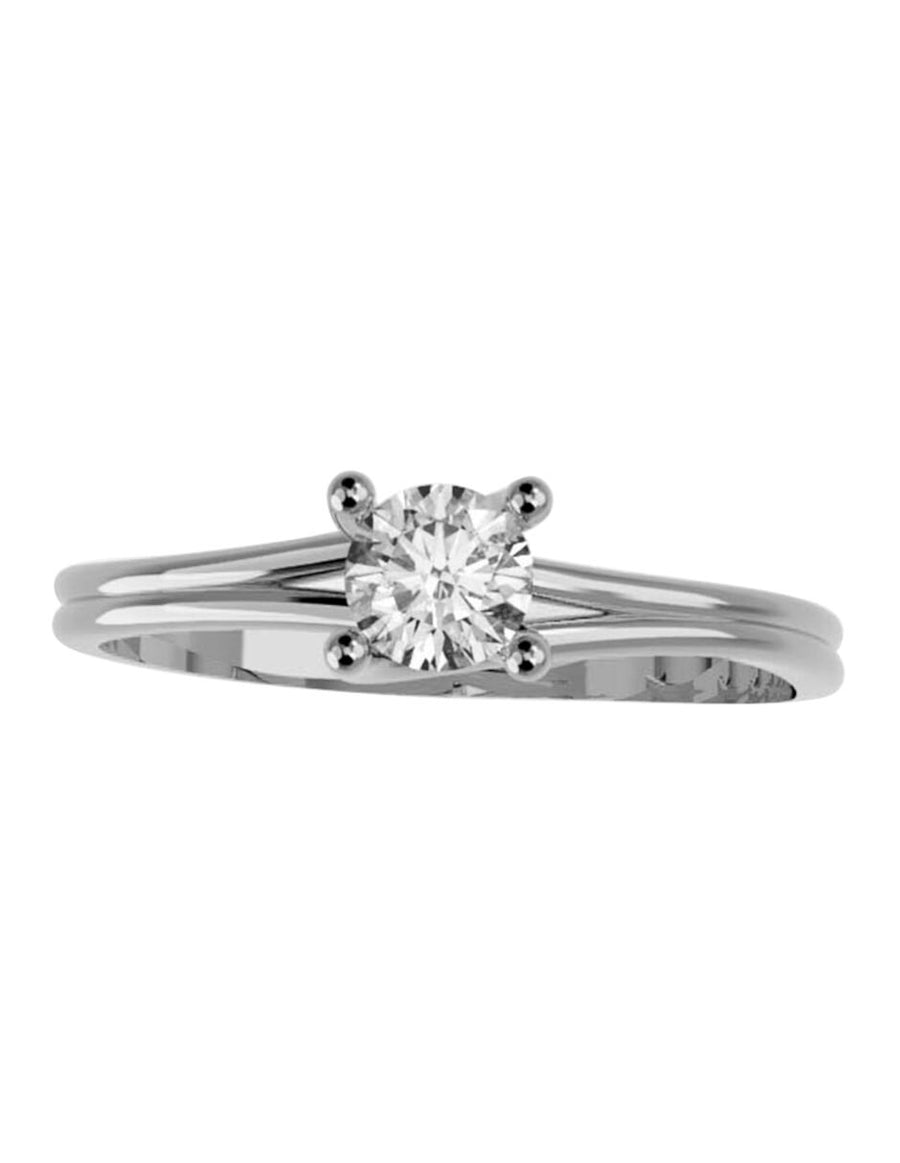 ANILLO DE ORO CON CIRCONIA