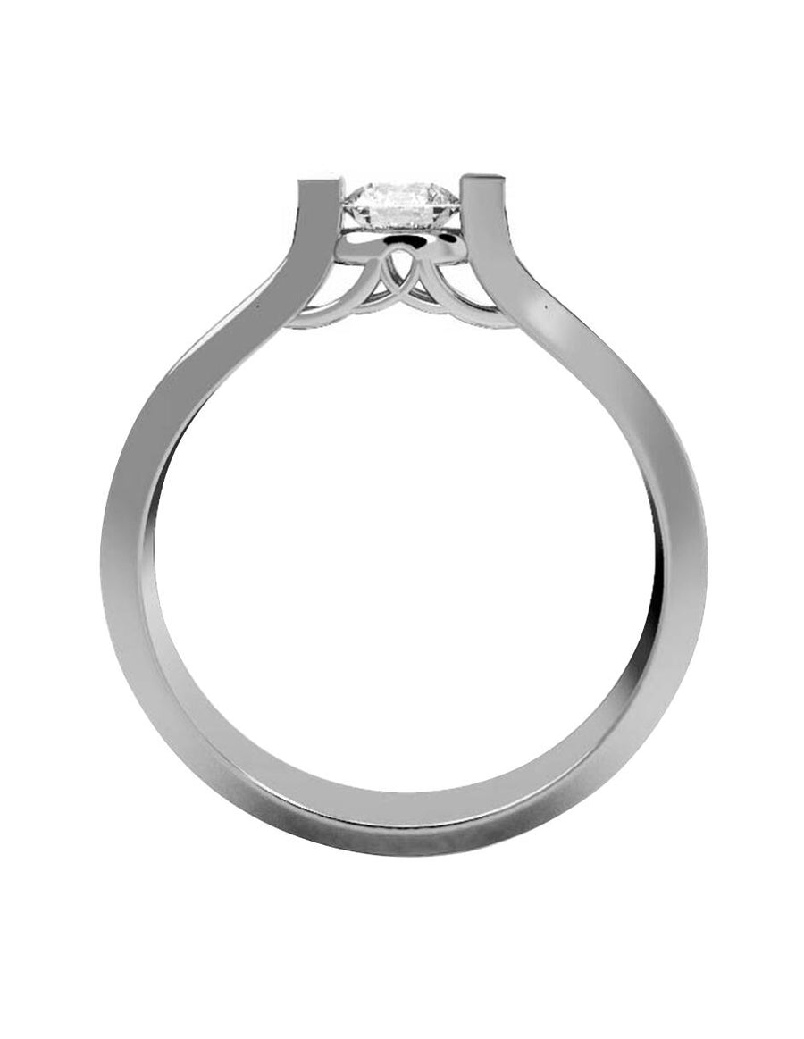 ANILLO DE ORO CON CIRCONIA