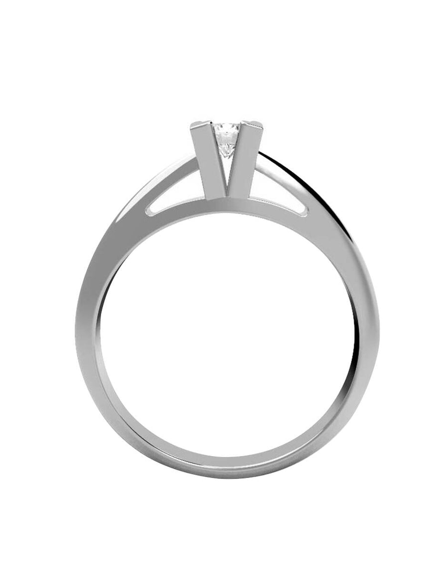 ANILLO DE ORO CON CIRCONIA