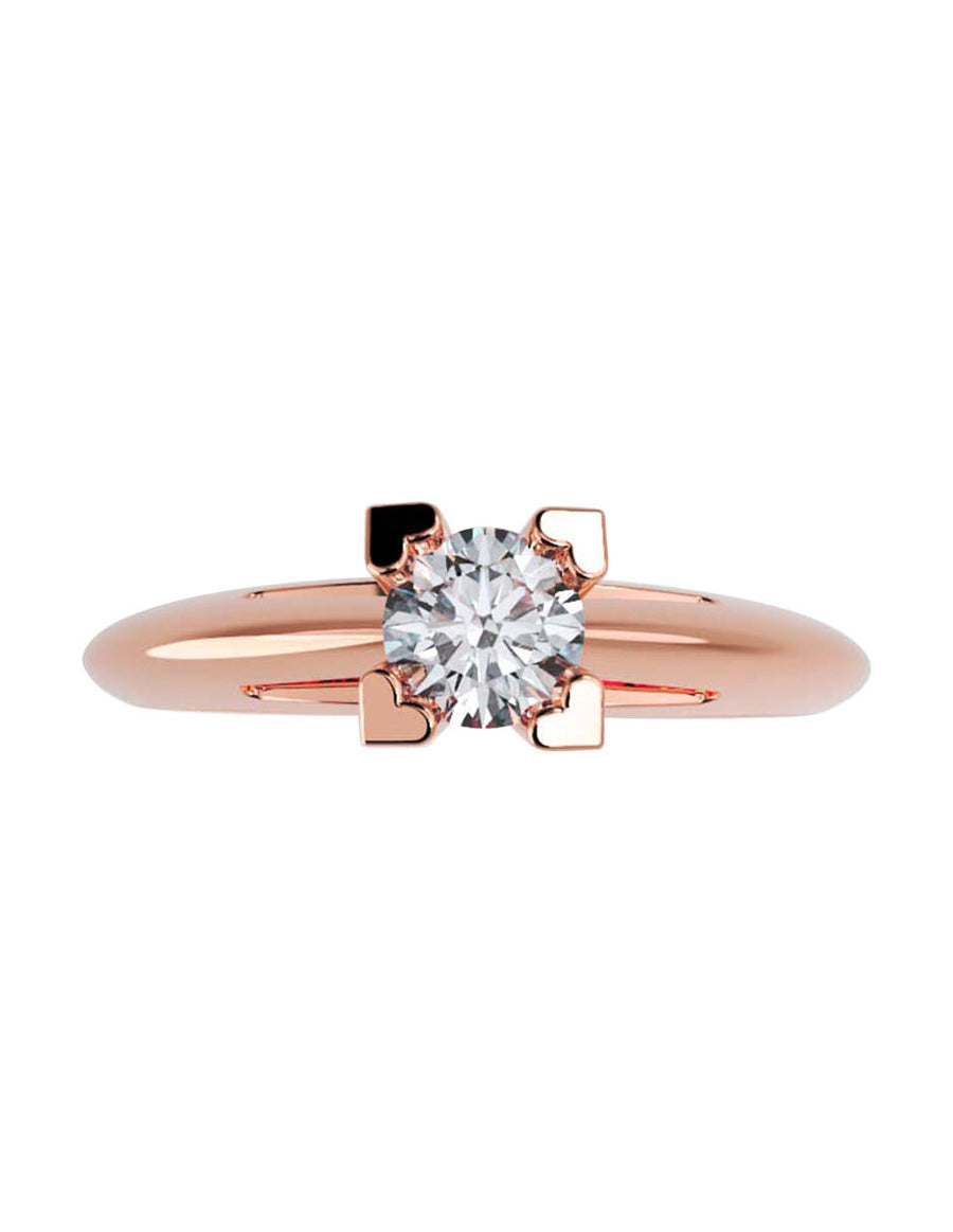 ANILLO DE ORO CON CIRCONIA