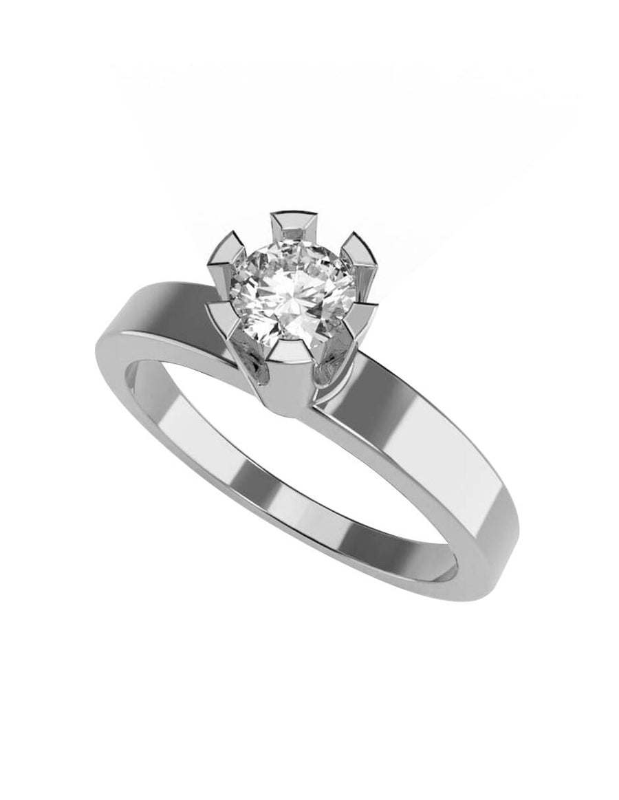 ANILLO DE ORO CON CIRCONIA